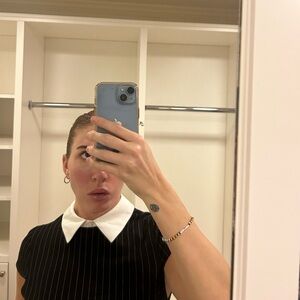 Alice & Olivia pinstripe dress